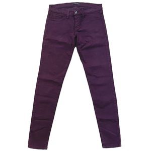 𝐅𝐋𝐘𝐈𝐍𝐆 𝐌𝐎𝐍𝐊𝐄𝐘 | STRETCHY PURPLE SKINNY JEGGINGS JEANS